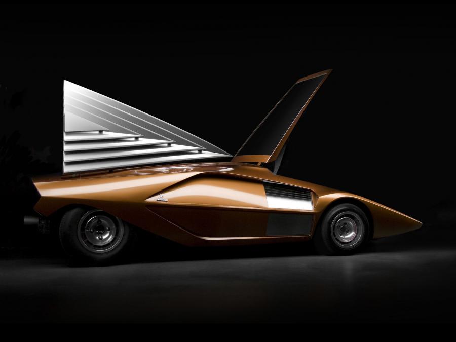  Lancia Stratos Zero Concept 1970 года  (фото 89 из 97)